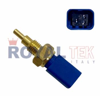 BULBO SENSOR TEMPERATURA DE AGUA ROYALTEK AISLANTE AZUL / FIAT PALIO SIENA --- OEM 46474600